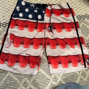 Mens swim trunks